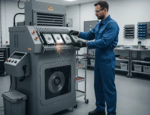 la seguridad de la información en una oficina