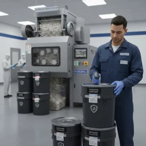 Contenedores de seguridad para destrucción confidencial de documentos